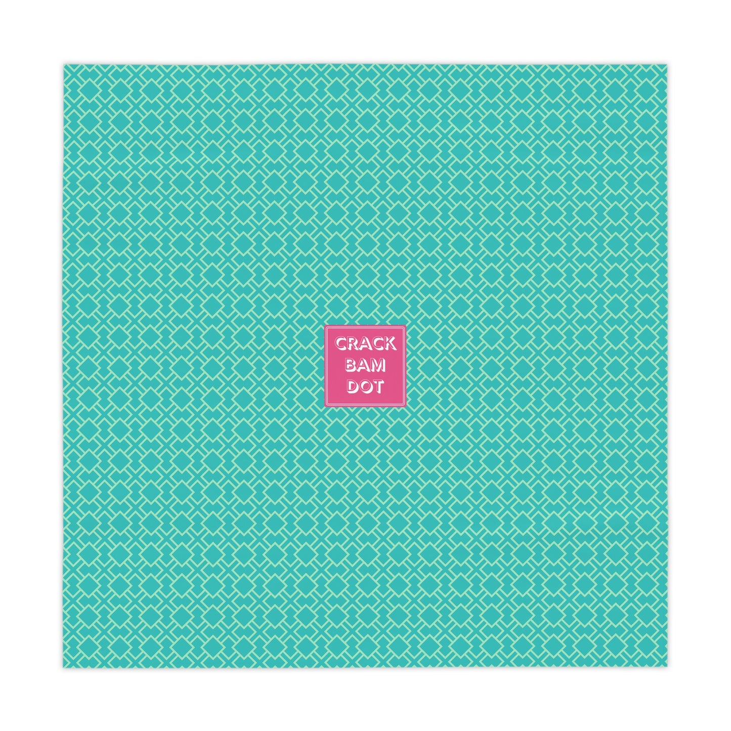 Mahjong Tablecloth for Game Table (55 x 55). Upgrade your Mahjongg Mat with our Colorful, Unique Table Cover. Personalization Available. Mah Jong Table Cover to replace Your Mat