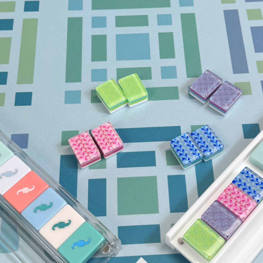 MAHJONG MAT | Brightside | 33" x 33"