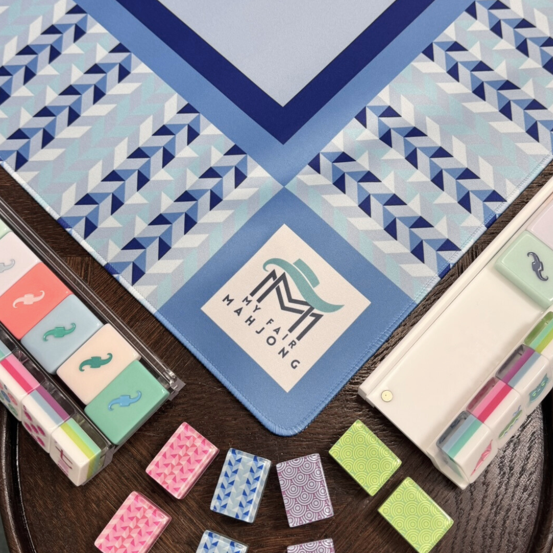 MAHJONG MAT | Prism | 33" x 33"