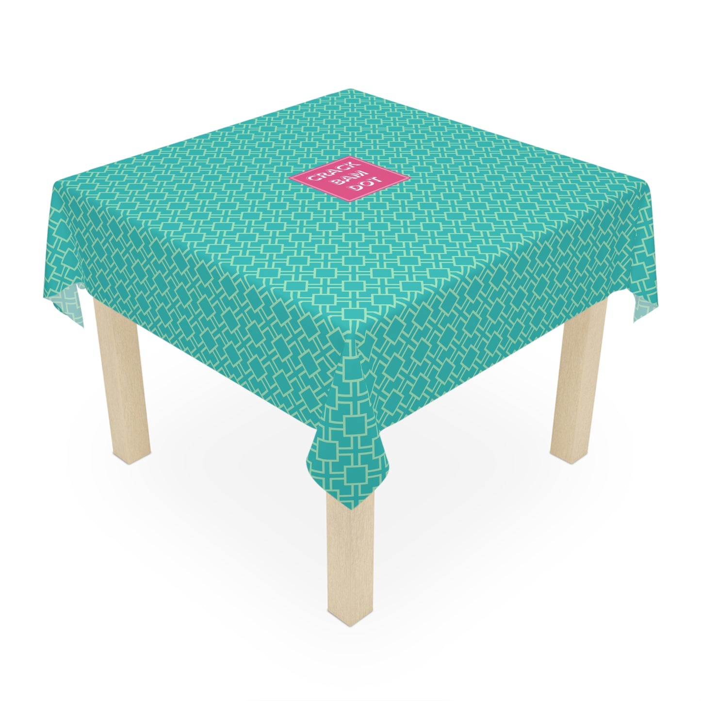 Mahjong Tablecloth for Game Table (55 x 55). Upgrade your Mahjongg Mat with our Colorful, Unique Table Cover. Personalization Available. Mah Jong Table Cover to replace Your Mat