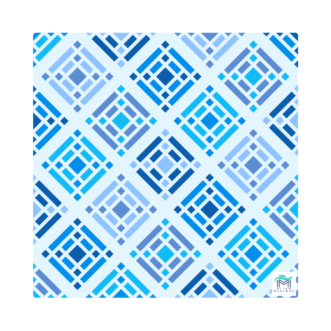 MAHJONG MAT | Brightside | 33" x 33"
