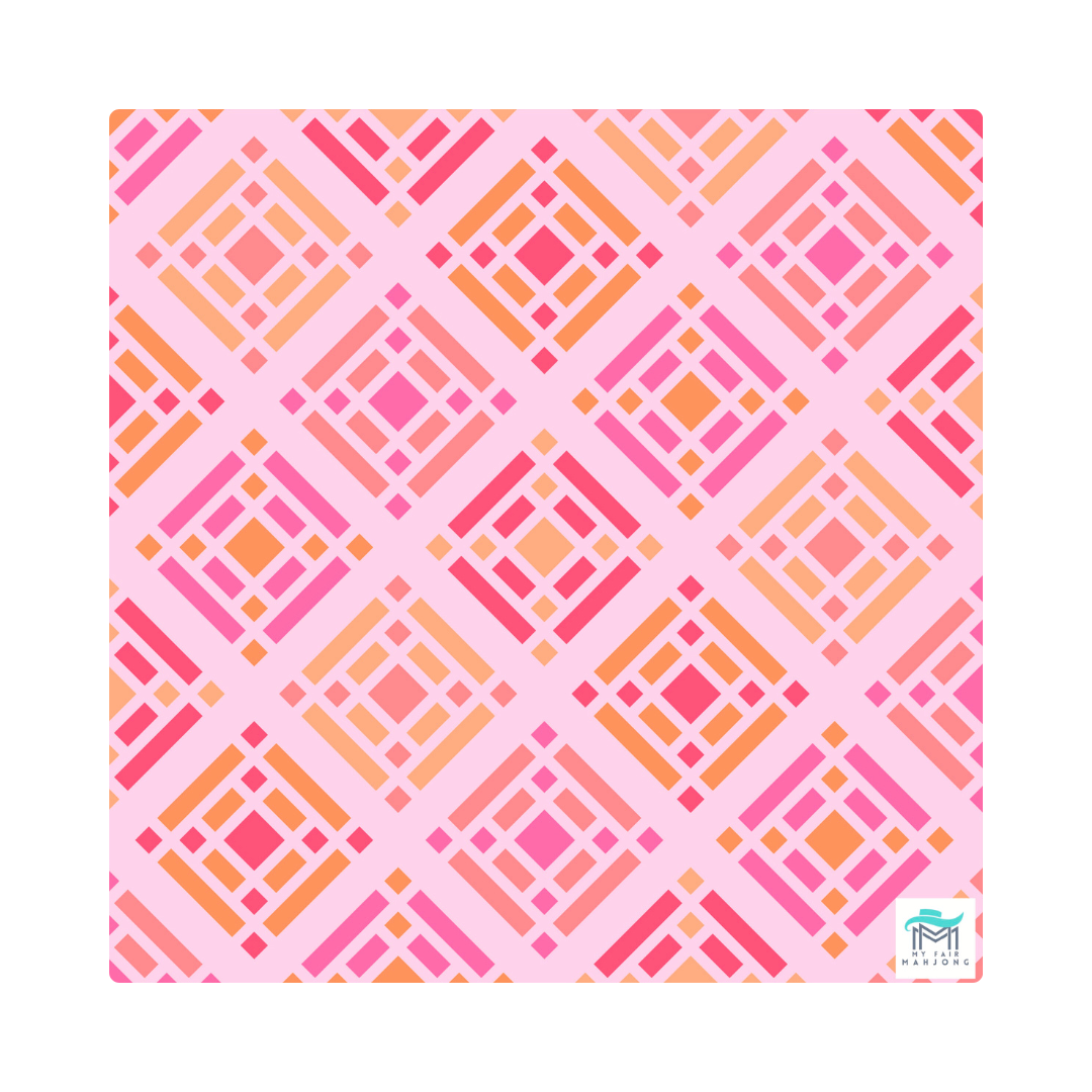 MAHJONG MAT | Brightside | 33" x 33"