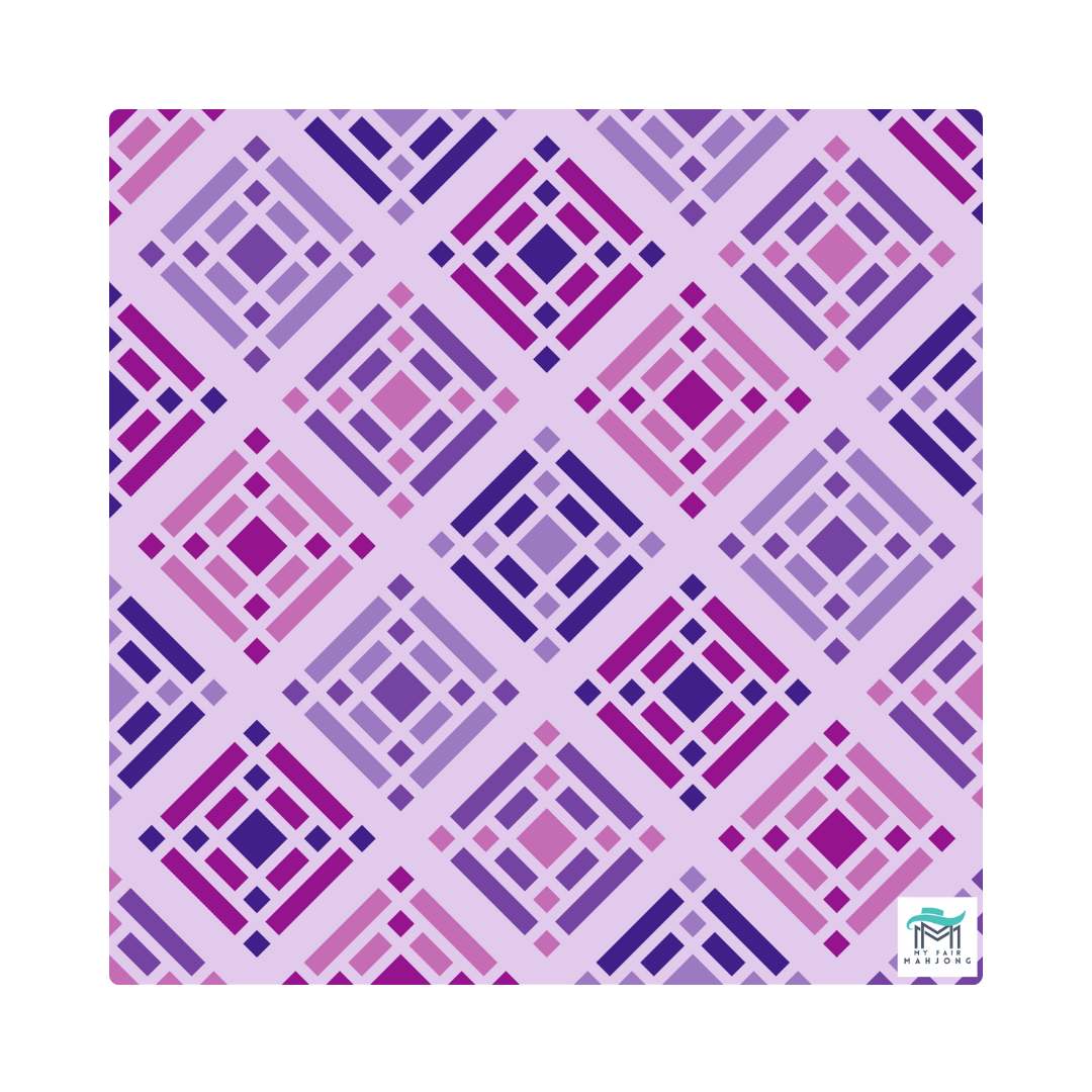 MAHJONG MAT | Brightside | 33" x 33"