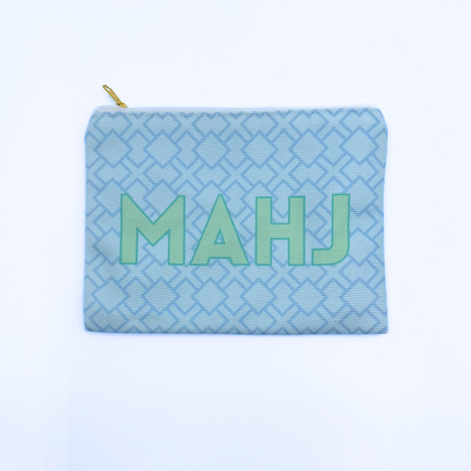 Mahjong Card & Accessory Bag | Printed Fabric | CLEARANCE