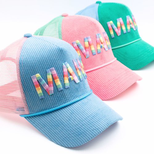 MAHJONG HAT | Corduroy Trucker | MAHJ