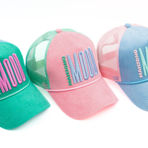 MAHJONG HAT | Corduroy Trucker | Mahjong Mood