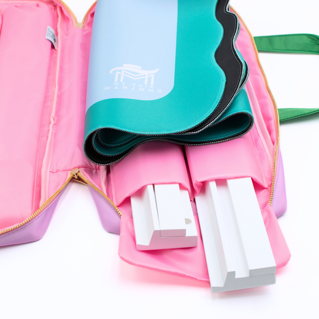 Mahjong Rack Bag | Fits 20" Racks + Folded Mat