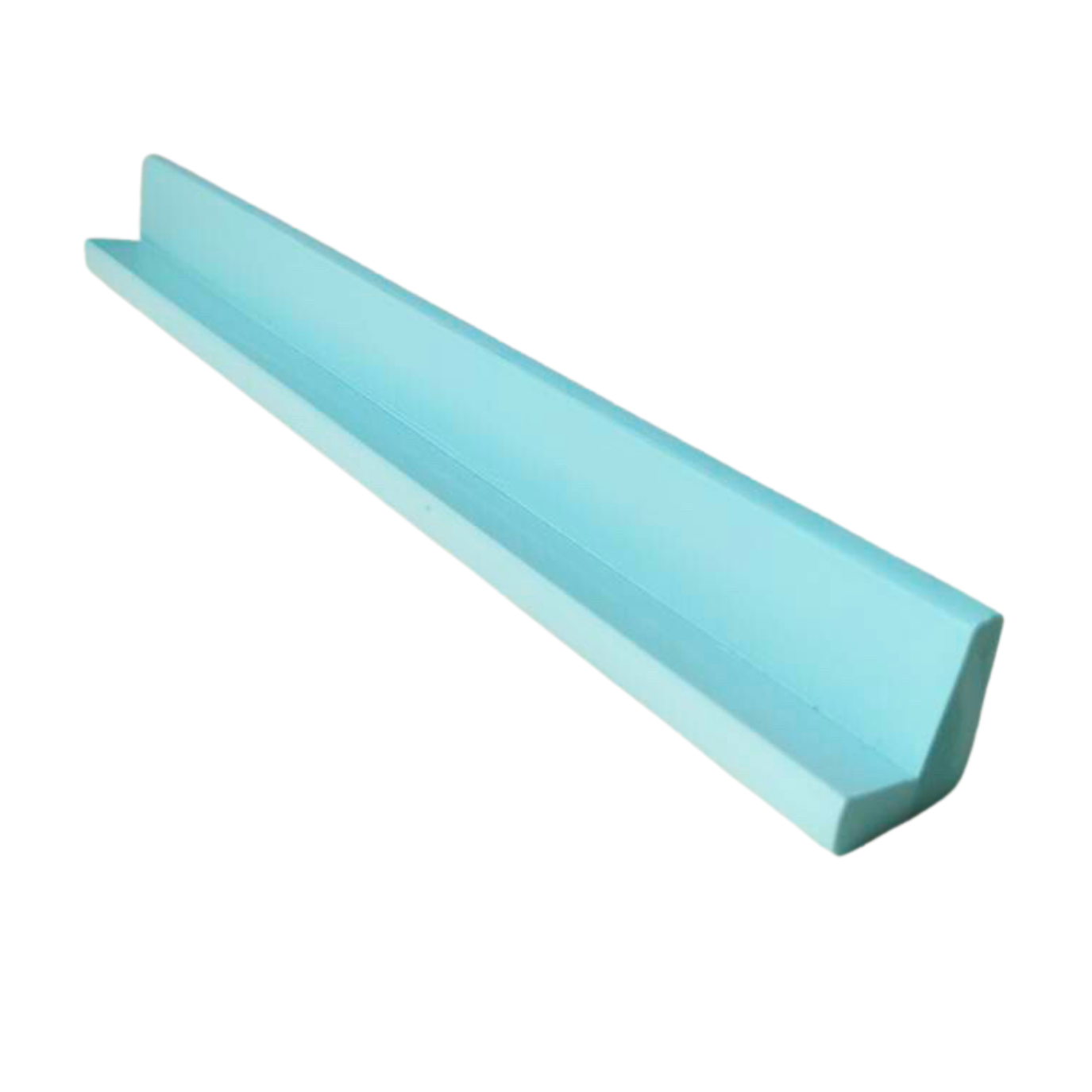 Mini Mahjong rack set of 4 wooden wood painted pastel blue green teal for mini travel mahjong tiles sized 0.8 inches- racks are 8.6 inches long