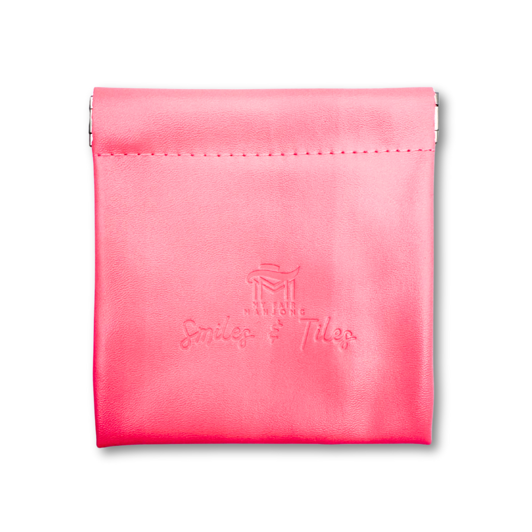 Mahjong Pouch for Tiles, Dice, Coins