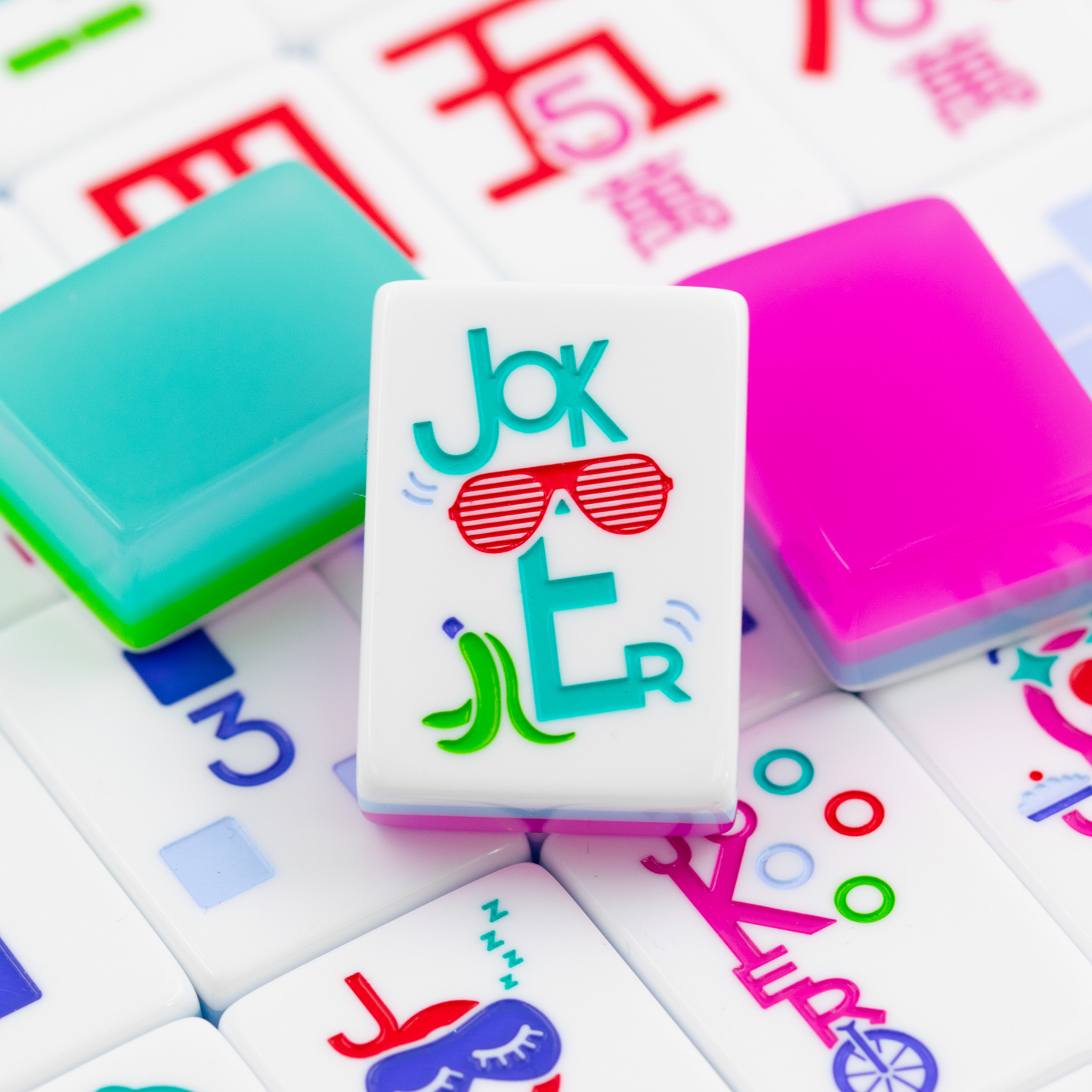 THE PLAY SERIES | PETITE | Mahjong with Something to Say | Cotton Candy Pink