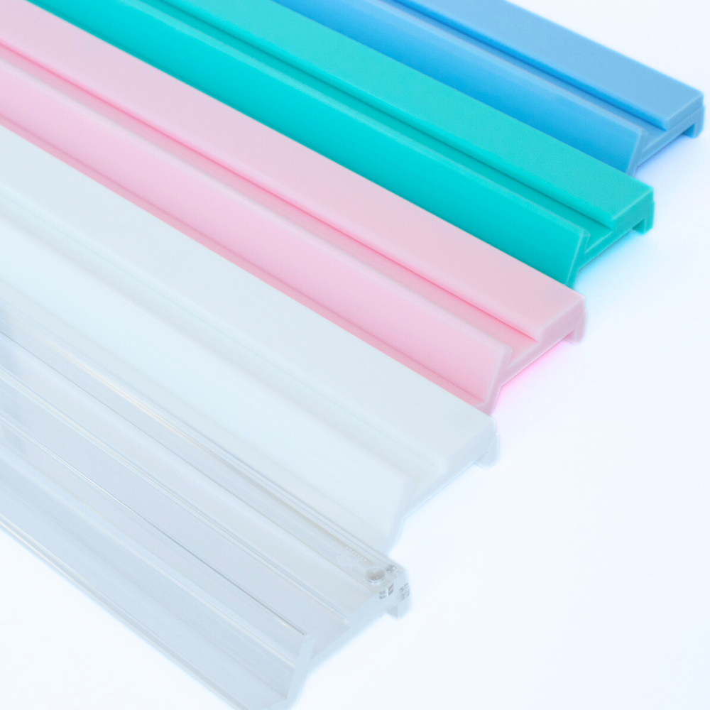 MAHJONG RACKS | Premium Acrylic | 4 Racks + 4 Rectangular Pushers