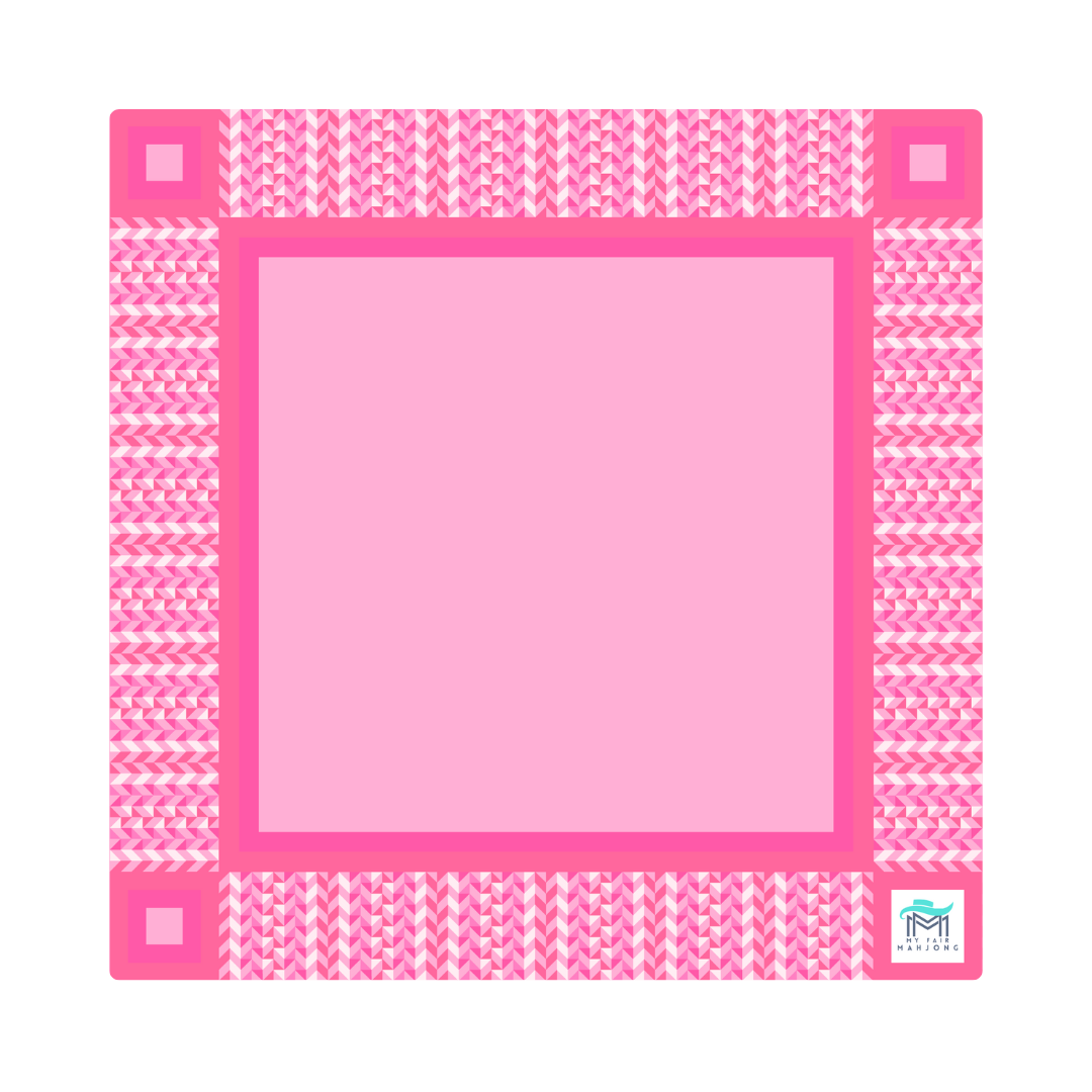 MAHJONG MAT | Prism | 33" x 33"