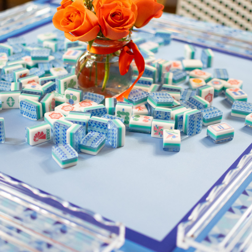 MAHJONG MAT | Prism | 33" x 33"