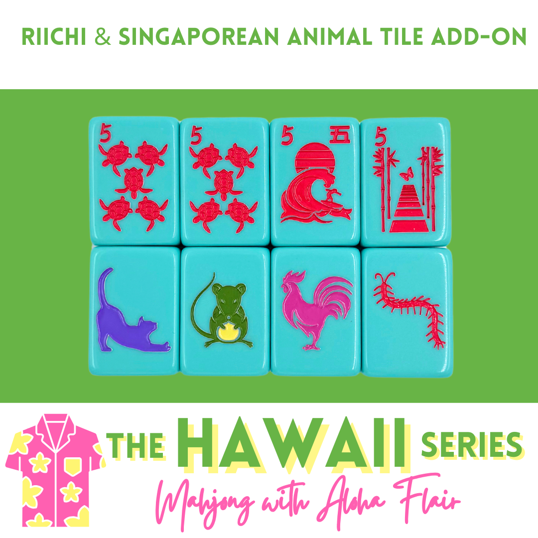 Hawaii Series Riichi & Singaporean Animal Tiles