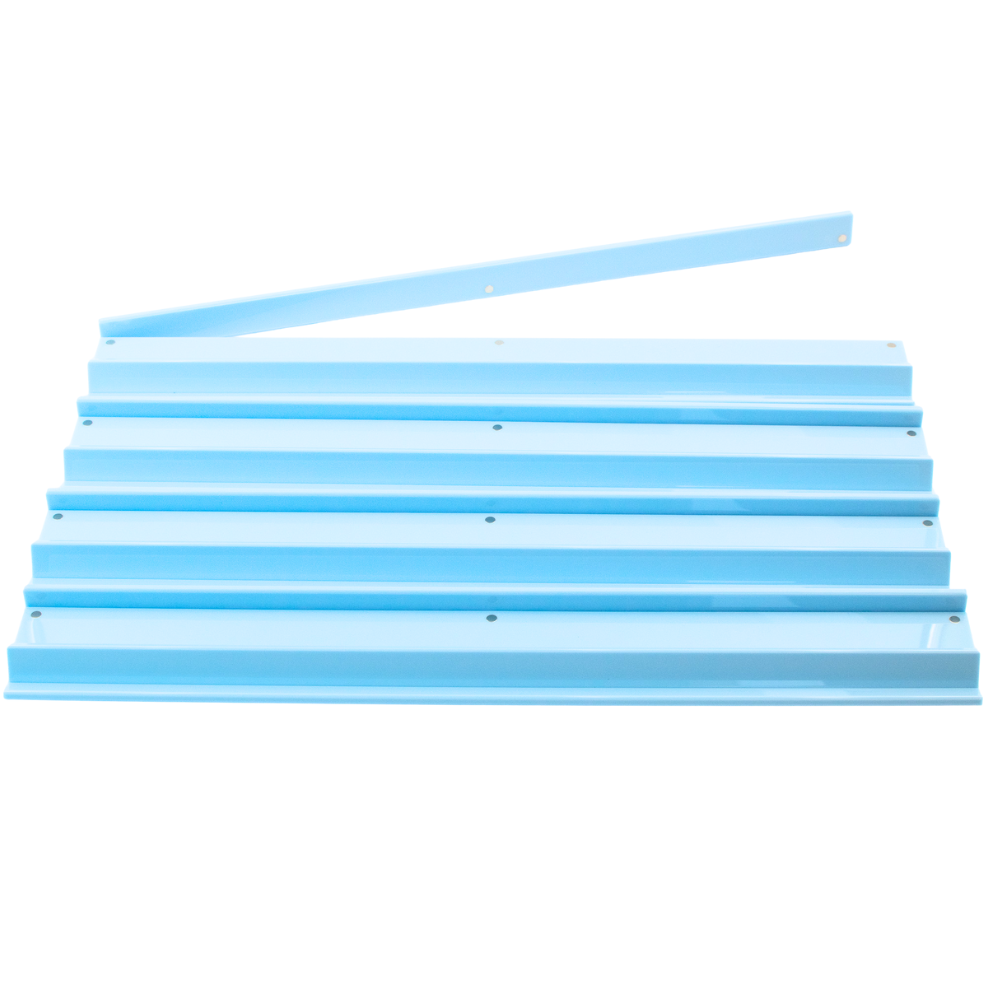 MAHJONG RACKS | Premium Acrylic | 4 Racks + 4 Rectangular Pushers