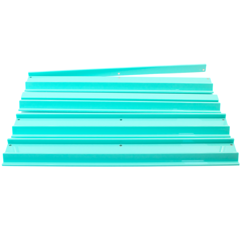 MAHJONG RACKS | Premium Acrylic | 4 Racks + 4 Rectangular Pushers