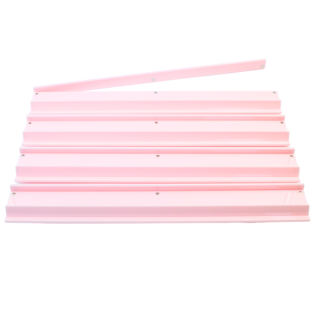 MAHJONG RACKS | Premium Acrylic | 4 Racks + 4 Rectangular Pushers