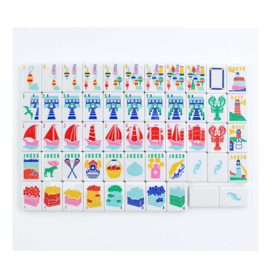 (PRE-ORDER) THE NEW ENGLAND SERIES | Mahjong with Nautical Flair