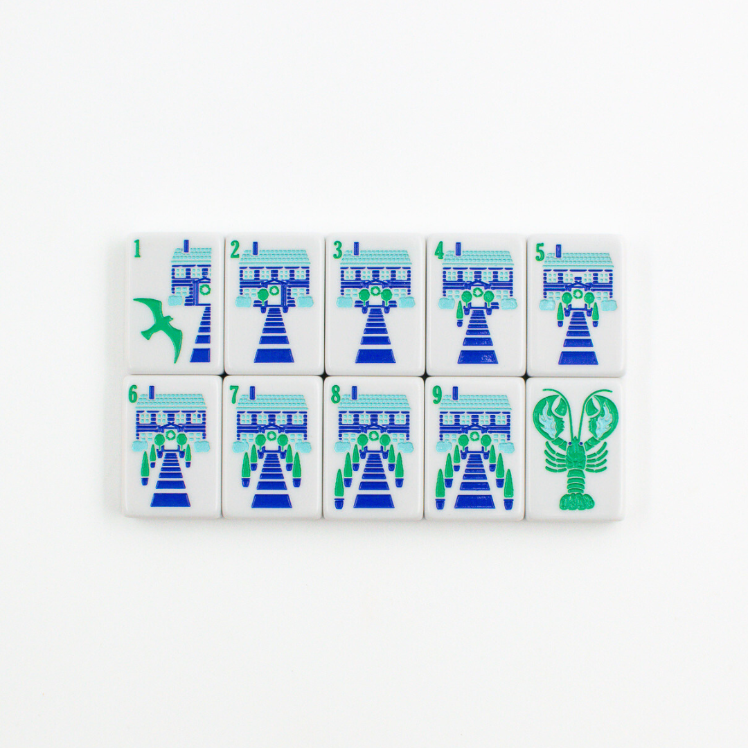 (PRE-ORDER) THE NEW ENGLAND SERIES | Mahjong with Nautical Flair