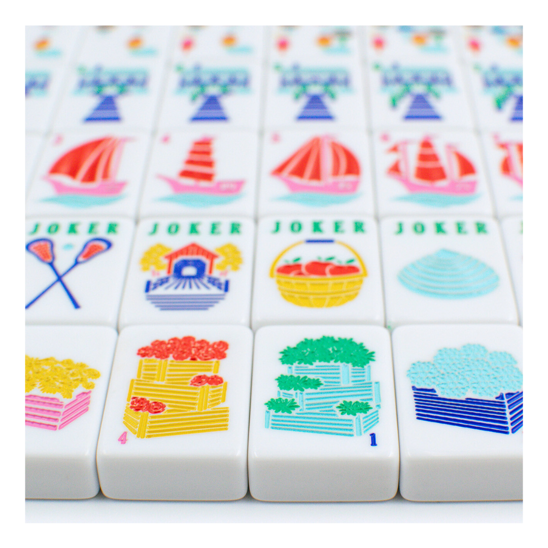 (PRE-ORDER) THE NEW ENGLAND SERIES | Mahjong with Nautical Flair