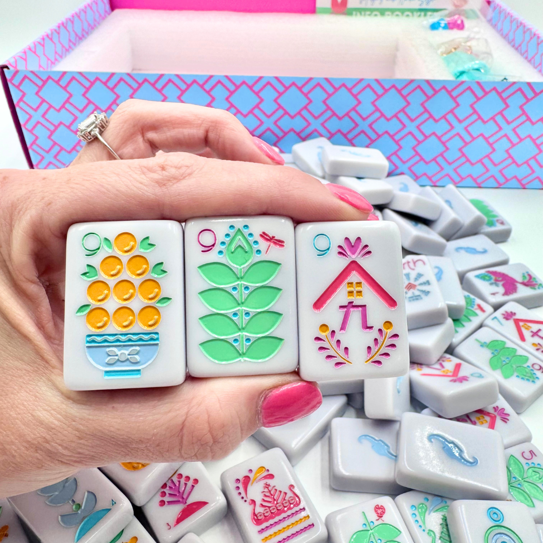 THE SCANDINAVIAN FOLK ART SERIES | Mahjong with Nordic Style | American, Chinese, Riichi, Hong Kong, Singaporean