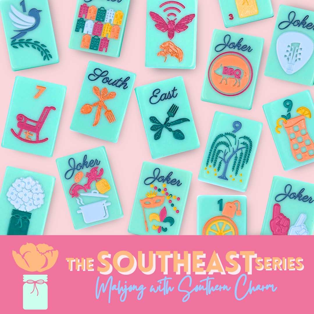(BACKORDER) THE SOUTHEAST SERIES | Mahjong with Southern Charm