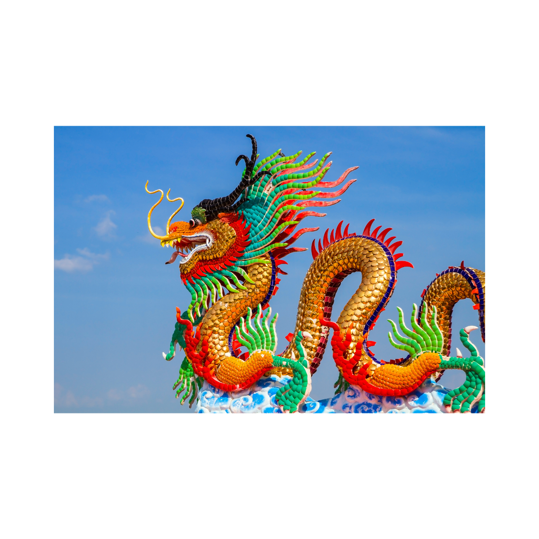 Celebrating the Majestic Dragon: Symbolism on Mahjong Tiles.