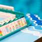 MAHJONG MAT  |  Water's Edge |  33" x 33"