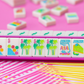 MAHJONG MAT  |  Tropical Palm |  33" x 33"