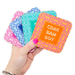 Mahjong Coasters, 4 Set  | Gift or Prize | Green, Pink, Blue, Orange