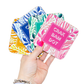Mahjong Coasters, Set of 4  | Gift or Prize | Green, Pink, Blue, Yellow