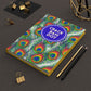Mahjong Score Notebook, Peacock- Mah-jongg journal to note memories and scores through time. Great gift!