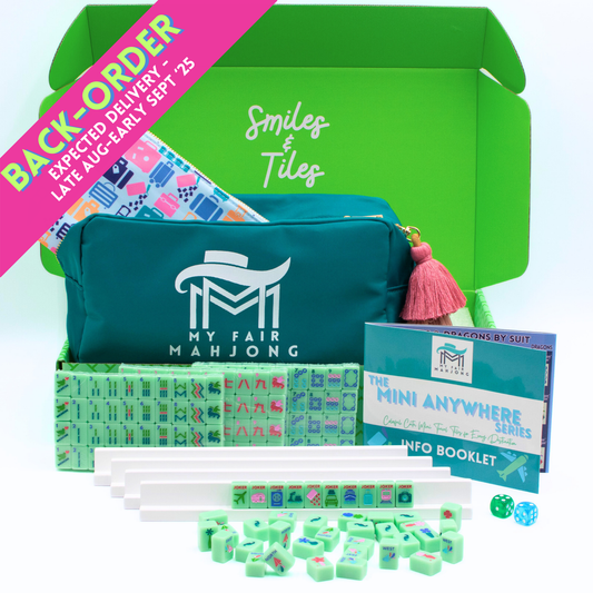 MINI TRAVEL MAHJONG  |  Mini Anywhere Series  |  Green
