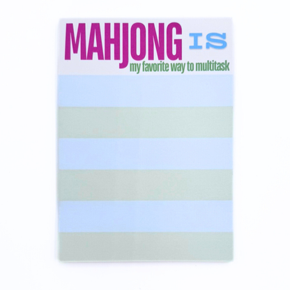MAHJONG NOTEPAD  |  5x7 inches  |  100 Pages