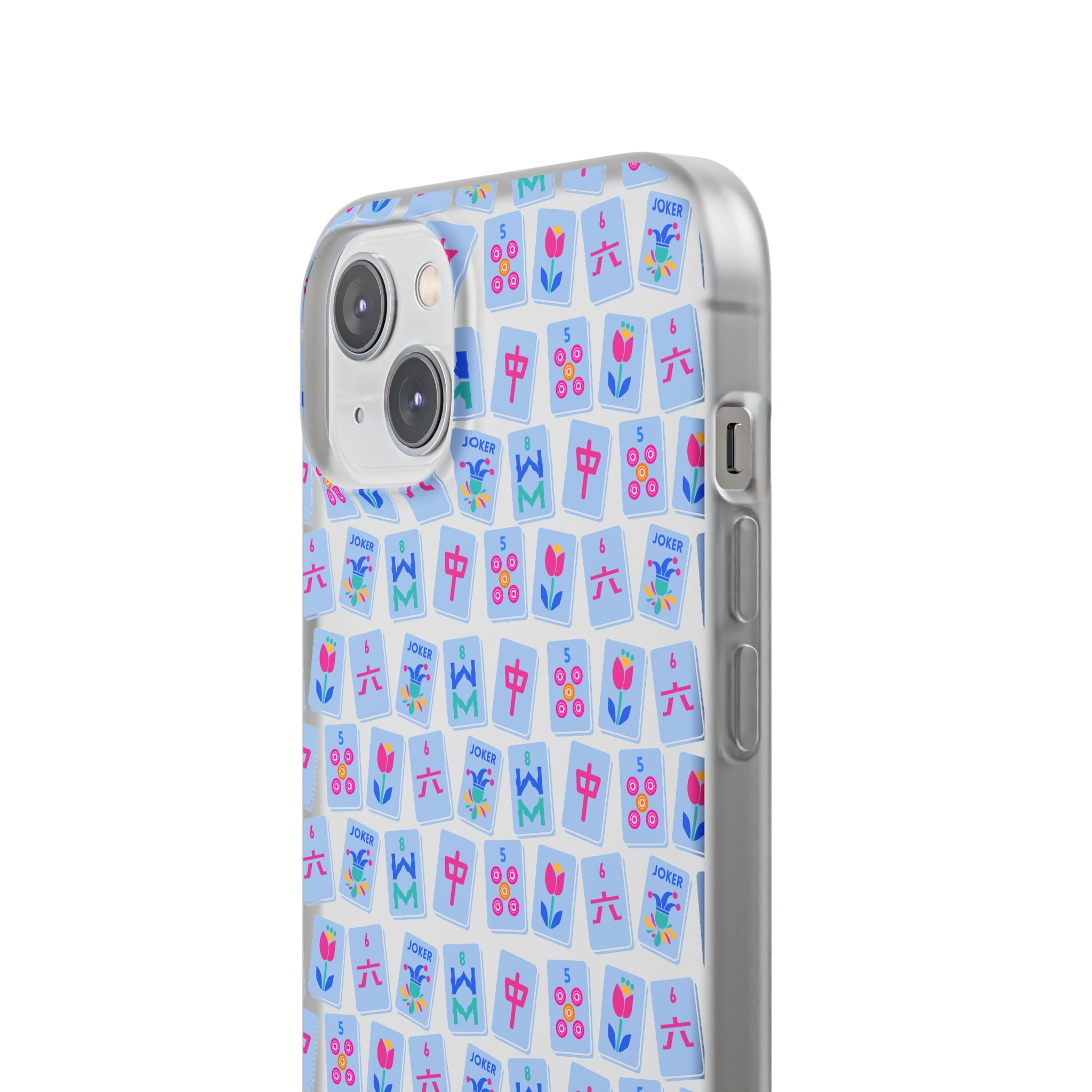 Mahjong Phone Case iPhone and Galaxy Multiple Sizes. Colorful