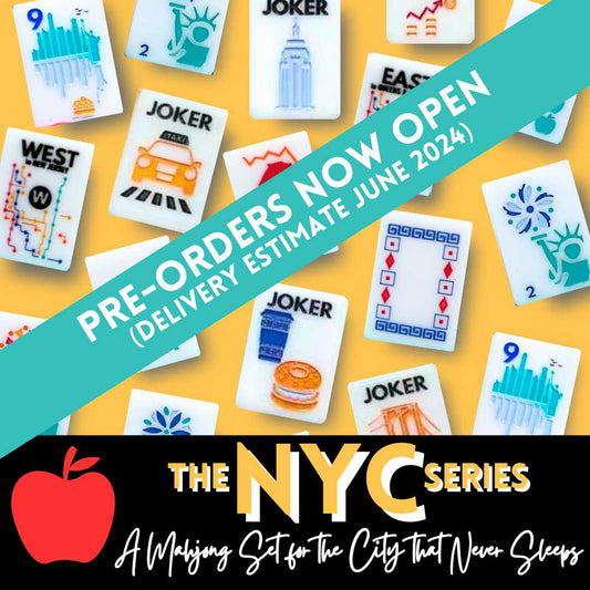 (PRE-ORDER) The NYC Series | Mahjong for the City that Never Sleeps | American, Riichi, Singaporean