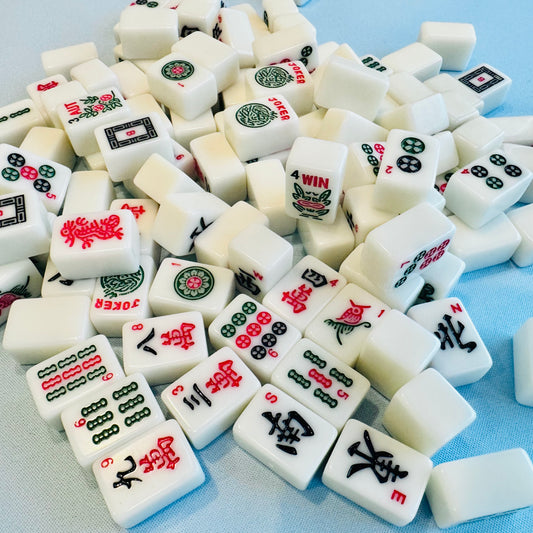 Replacement Mini Travel Traditional Mahjong Tile
