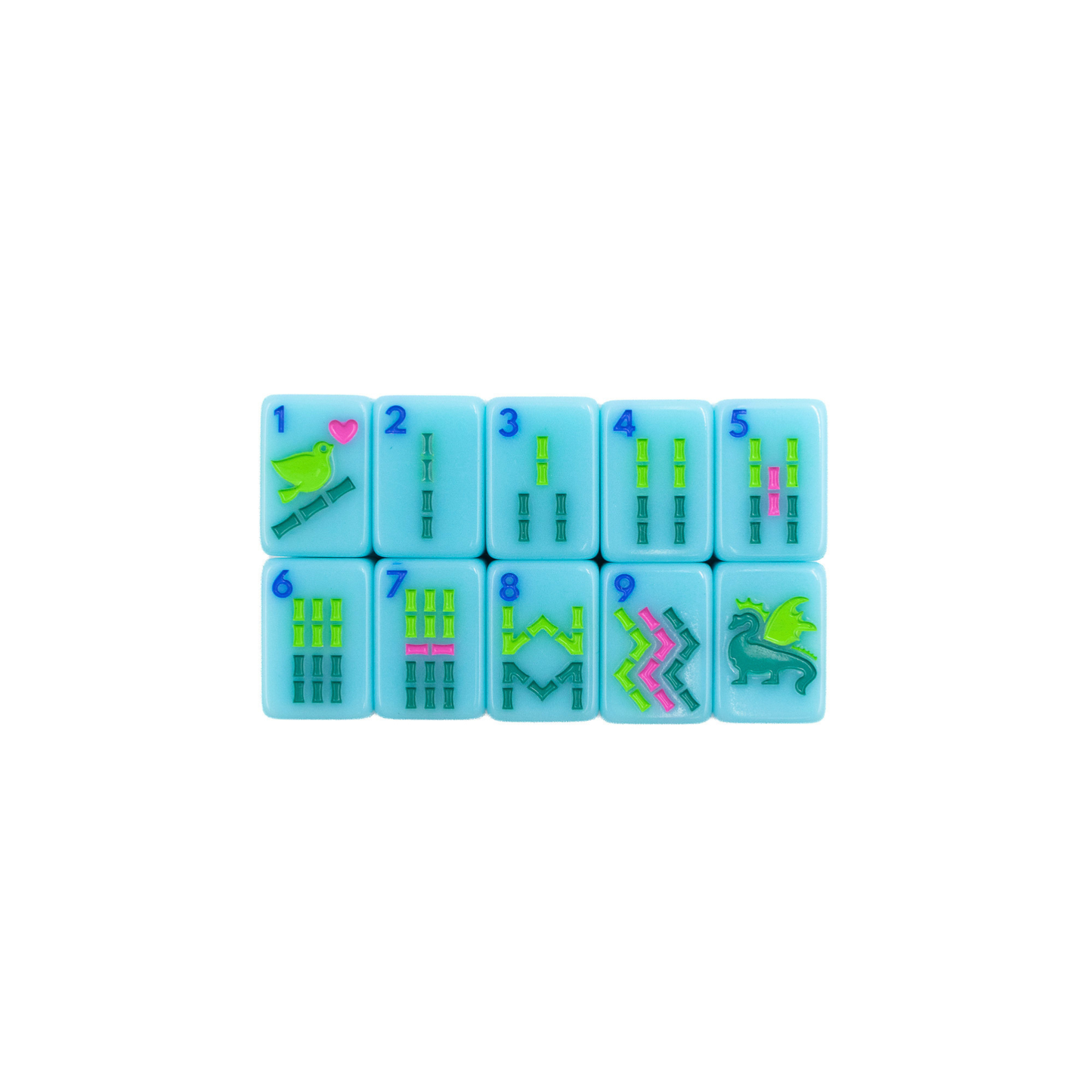 (PRE-ORDER) MINI TRAVEL MAHJONG  |  Mini Anywhere Series  |  Blue