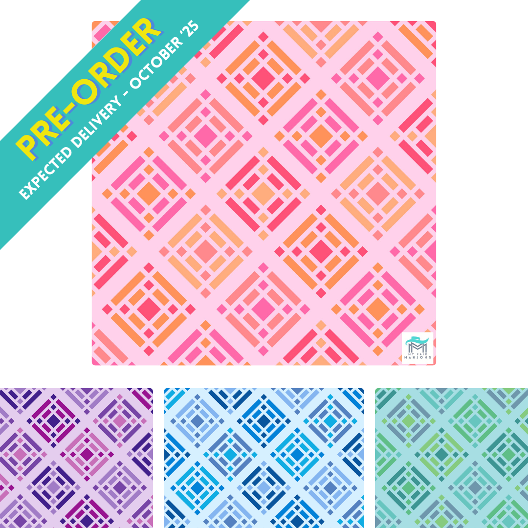 (PRE-ORDER) MAHJONG MAT  |  Brightside  |  33" x 33"