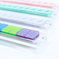 Mahjong Racks in transparent clear made of Premium Acrylic with colorful mahjongg tiles shown
