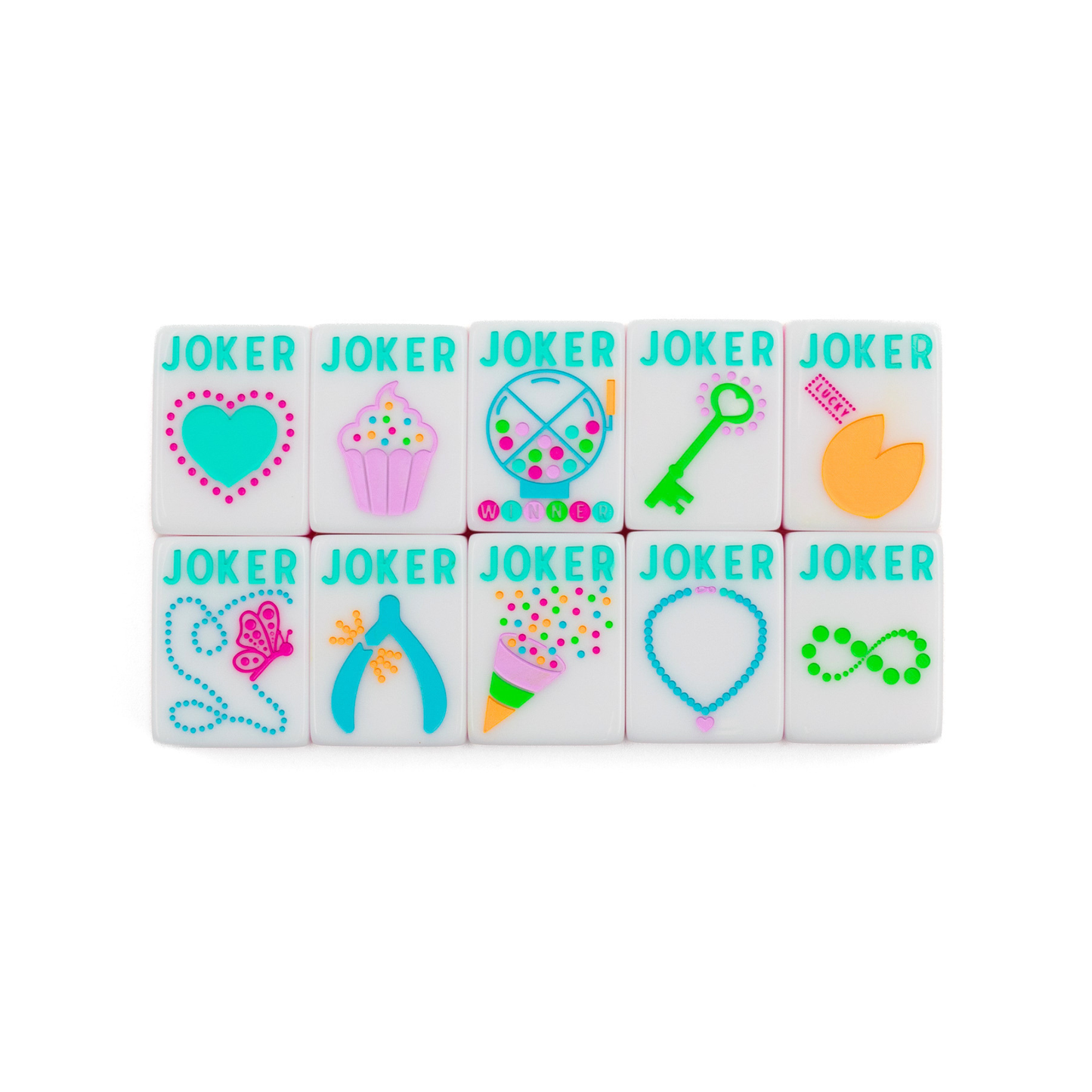 (COMING SOON) CRYSTAL CONFETTI  |  Sorbet Pink  |  Mahjong with a Sprinkle of Color and Joy