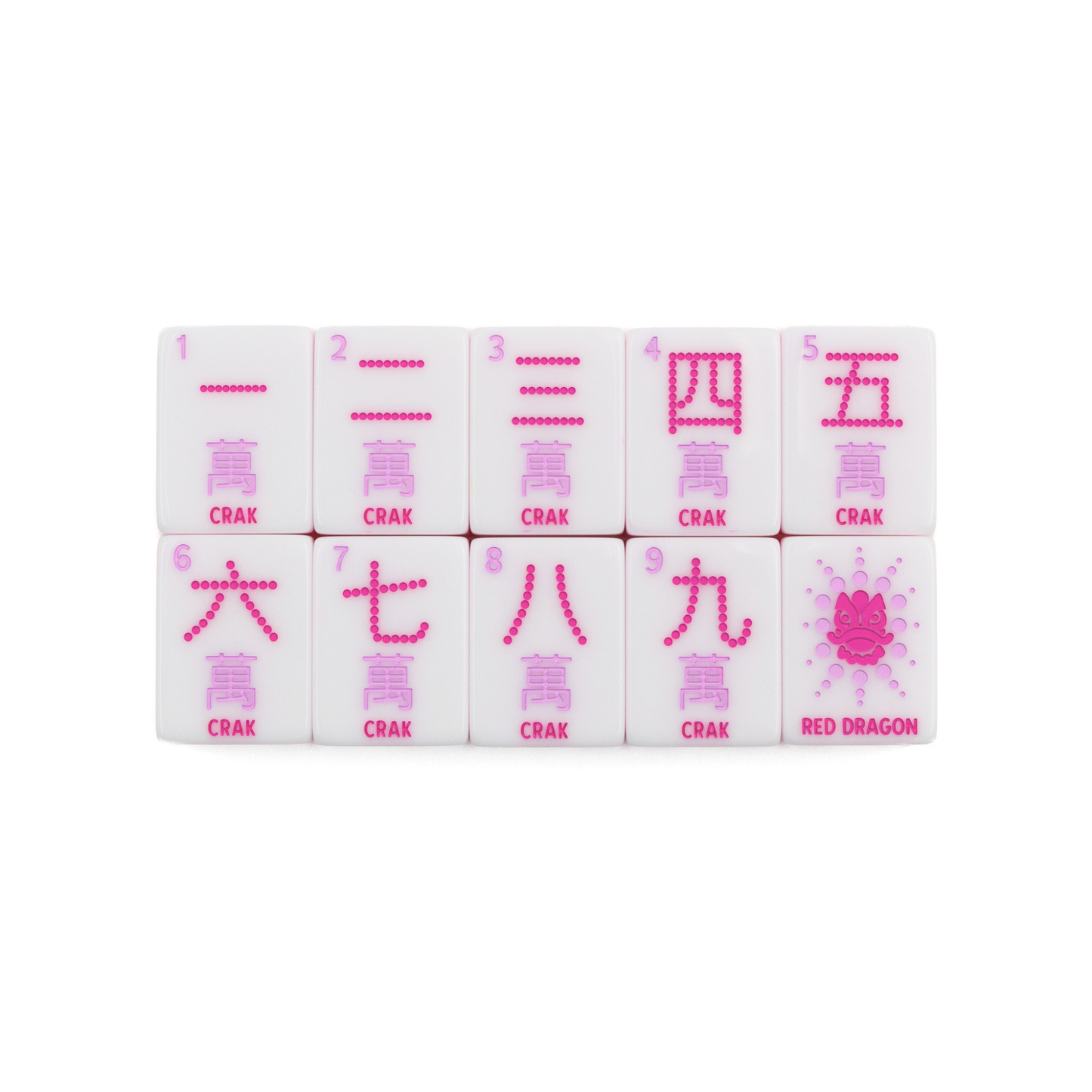 (COMING SOON) CRYSTAL CONFETTI  |  Sorbet Pink  |  Mahjong with a Sprinkle of Color and Joy
