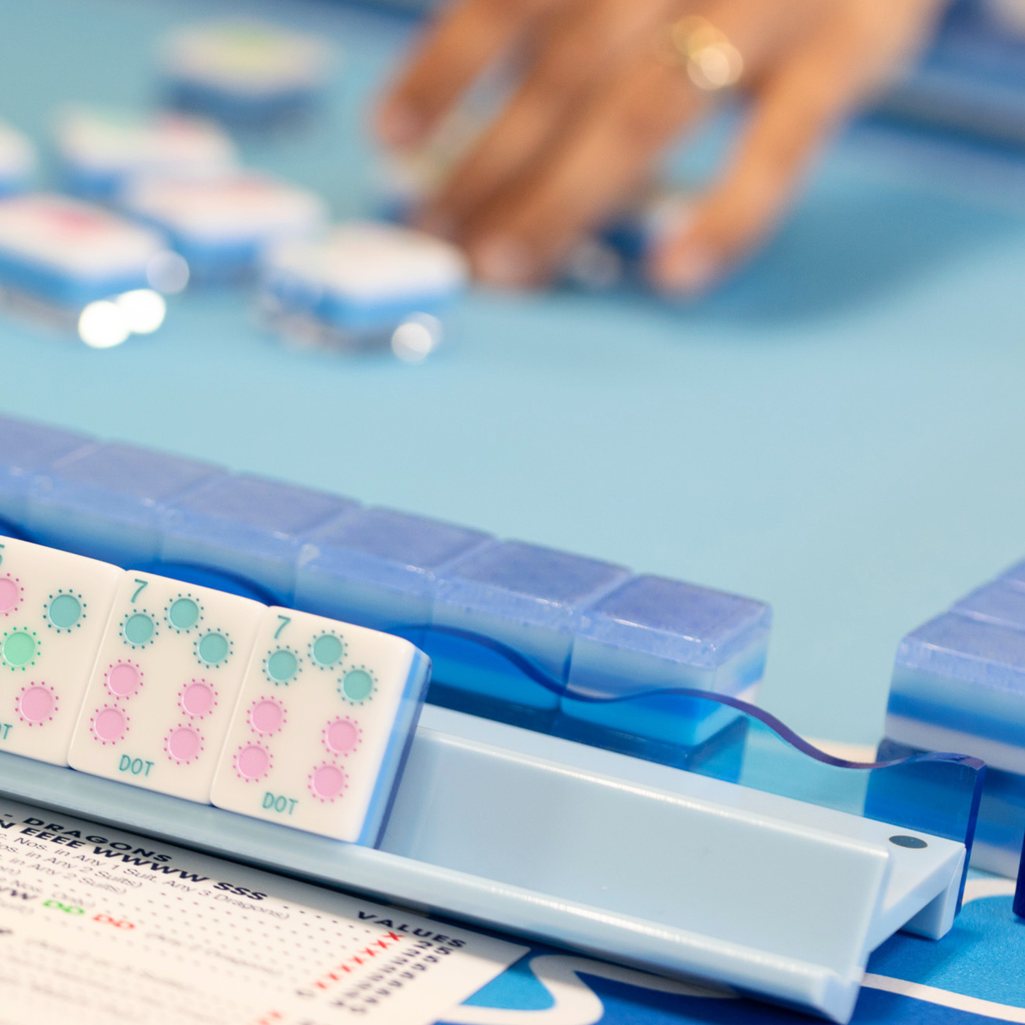 (COMING SOON) CRYSTAL CONFETTI  |  Calm Blue  |  Mahjong with a Sprinkle of Color and Joy