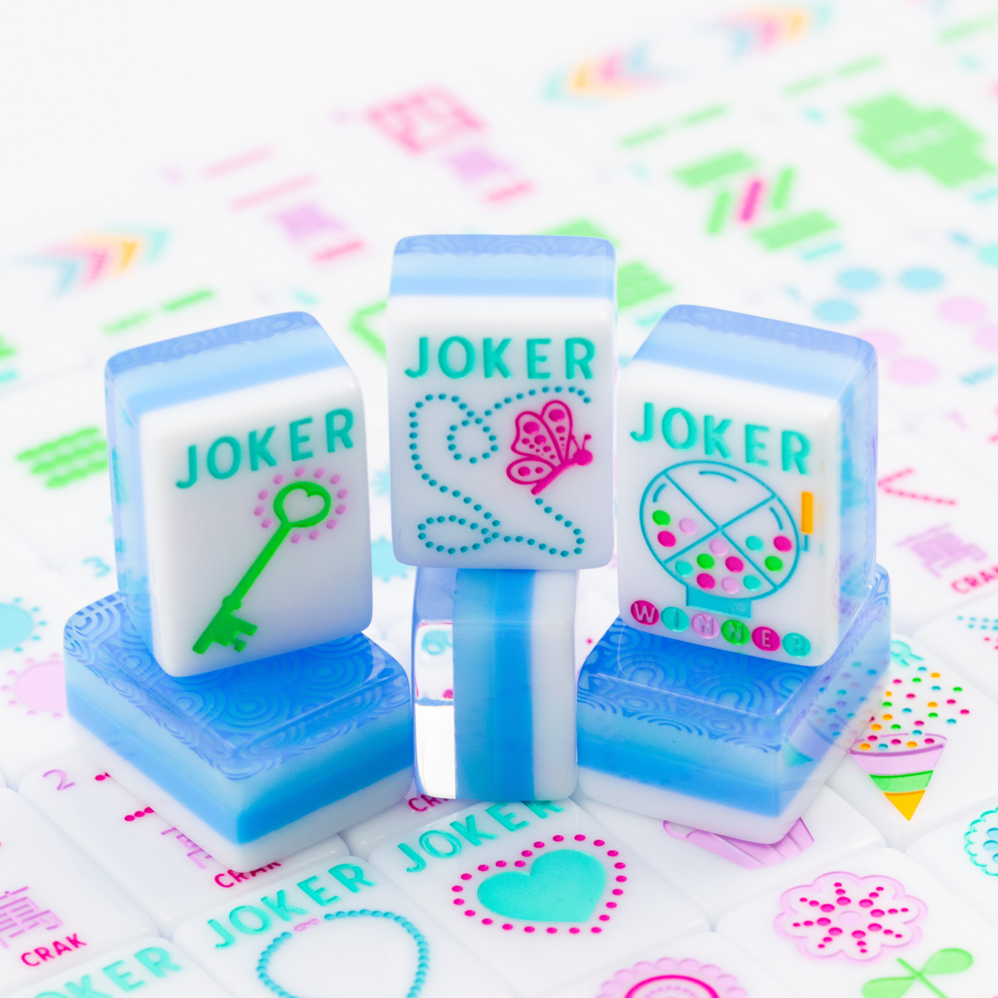 (COMING SOON) CRYSTAL CONFETTI  |  Calm Blue  |  Mahjong with a Sprinkle of Color and Joy
