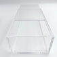 Mahjong Acrylic Display Box (Clear, for Crystal Collection)  |  Sliding Lid  |  For Tile Size 1.25" x 0.9" x 0.7"