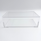 Mahjong Acrylic Display Box (Clear, for Crystal Collection)  |  Sliding Lid  |  For Tile Size 1.25" x 0.9" x 0.7"