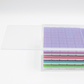 Mahjong Acrylic Display Box (Clear, for Crystal Collection)  |  Sliding Lid  |  For Tile Size 1.25" x 0.9" x 0.7"
