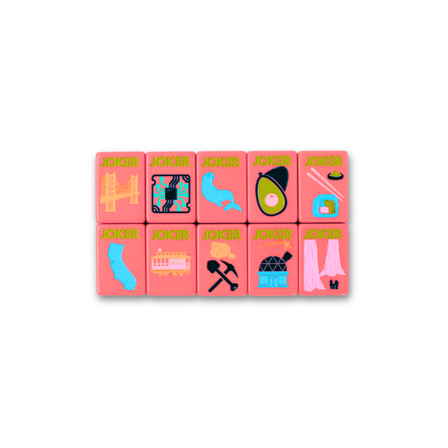 THE CALIFORNIA SERIES | Mahjong with West Coast Flair | American, Chinese, Riichi, Hong Kong, Singaporean
