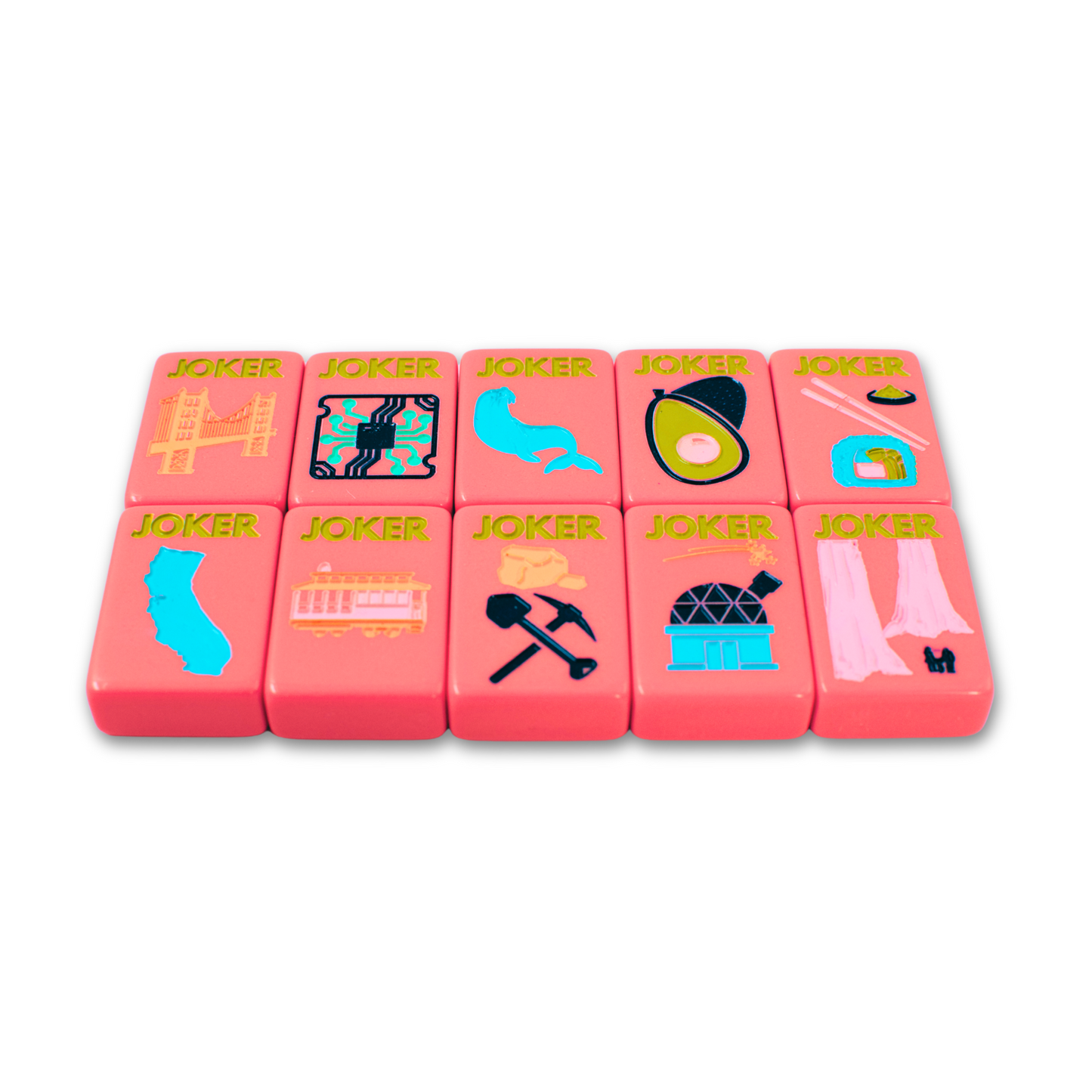 THE CALIFORNIA SERIES | Mahjong with West Coast Flair | American, Chinese, Riichi, Hong Kong, Singaporean