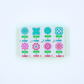 (PRE-ORDER) Crystal Confetti Purple | Mahjong with a Sprinkle of Color and Joy | Clear Top with Colorful Pattern and Layers
